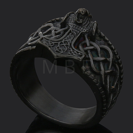 Viking 304 Stainless Steel Finger Rings for Men FS-WGB3F16-11-1