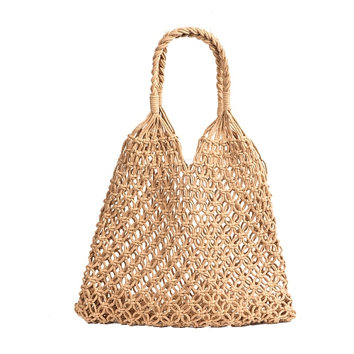 Woven Cotton Shoulder Bags PW-WG30982-02-1