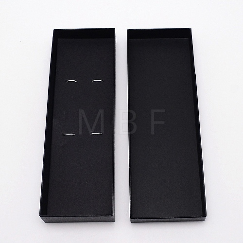 Coated Paper Cutlery Storage Box AJEW-WH0240-30-1