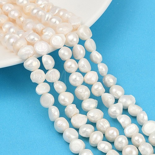 Natural Cultured Freshwater Pearl Beads Strands PEAR-P064-20B-01A-1