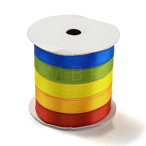 10M 5 Colors Polyester Ribbon OCOR-Q026-03A-1