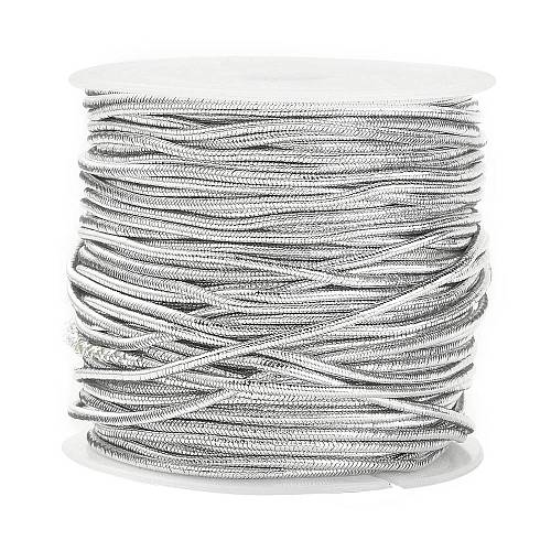 Polyester & Rubber Elastic Cord EW-CJC0001-01B-1