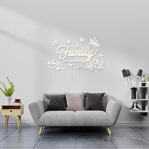 Acrylic Wall Stickers DIY-WH0249-005-1
