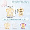 30Pcs 3 Colors 304 Stainless Steel Charms STAS-DC0011-91-2