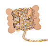 Brass Rhinestone Strass Chains CHC-BC0001-06-1
