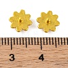 Brass Bead Caps Cabochon Settings KK-G502-15A-G-3