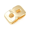 Number 8 Brass Beads KK-B167-B167-26G-08-2