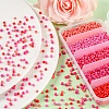 1900Pcs 5 Colors Baking Paint Glass Seed Beads SEED-YW0001-76A-4
