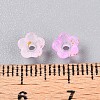 Frosted Transparent Acrylic Beads LS-X-OACR-N137-72D-4