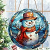 Christmas Snowman Window Hanging Ornaments PW-WG229F9-01-4