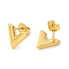 PVD Vacuum Plating 304 Stainless Steel Stud Earring EJEW-C099-03G-3