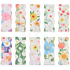 10Pcs 10 Styles Flower Printed Felt Necklace Display Cards DIY-SC0033-86A-7