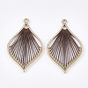 Cotton Thread Woven Pendants FIND-S306-03B-2