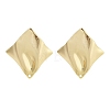 Brass Stud Earrings Findings EJEW-B063-02G-01-1