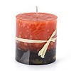 Column Shape Aromatherapy Smokeless Candles DIY-H141-B02-2