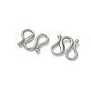 304 Stainless Steel Hook Clasps STAS-Z179-04P-2
