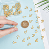60Pcs 201 Stainless Steel Charms STAS-UN0059-10-4