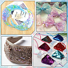 180G 6 Colors Plastic Sequins Beads PVC-CP0001-04-4