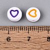 Opaque Acrylic Beads AC-N167-02-M01-4
