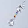 Crystals Chandelier Suncatchers Prisms Chakra Hanging Pendant AJEW-I040-01P-3