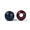 Acrylic European Large Hole Beads OACR-Q200-08-3