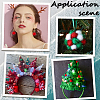 120Pcs Handmade DIY Doll Craft Pom Pom Balls FABR-SC0001-01C-01-5