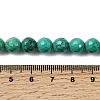 Natural Magnesite Beads Strands G-P598-E-8mm-04-5