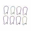 304 Stainless Steel Hoop Earrings Findings Kidney Ear Wires LS-X-STAS-N098-006-1