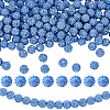 200Pcs Pave Disco Ball Beads RB-PA0001-11D-1