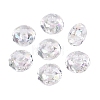 Transparent Acrylic European Beads OACR-E033-25M2-3