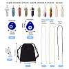 DIY Pendant Necklace Making Kits DIY-TA0001-39-22