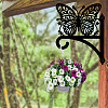 Iron Hanging Plant Hanger Bracket HJEW-WH0095-038-4