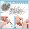 Unicraftale 1000Pcs 304 Stainless Steel Jump Rings STAS-UN0053-17-5