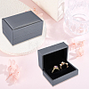 PU Leather Jewelry Couple Ring Packing Boxes CON-CL0001-27B-7