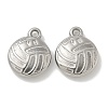 Anti-Tarnish 304 Stainless Steel Pendants STAS-Q334-12P-03-1