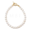 Natural Cultured Freshwater Pearl Beaded Bracelets for Women BJEW-JB13319-01-2