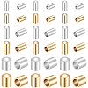 120Pcs 6 Styles Brass Cord Ends KK-CN0003-45-1