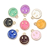 18Pcs 9 Colors Alloy Enamel Charms ENAM-YW0001-97-2