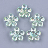 Transparent Acrylic Bead Caps LS-TACR-T007-05C-1