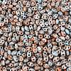 Picasso Glass Seed Beads GL-N001-02F-3