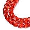 Transparent Glass Beads Strands GLAA-L050-A13-3