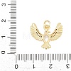 Brass Micro Pave Cubic Zirconia Pendants KK-D258-14G-3