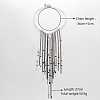 Black & White Round Plastic Pearl Waterfall Fringe Party Statement Bib Necklaces for Women WG6B067-01-4
