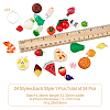 DIY 3D Imitation Food Wine Glass Charm Making Kit DIY-FH0005-53-2