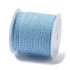 20M Polyester Braided Cord for Jewelry Making OCOR-G015-04A-02-3