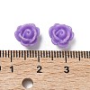Rose Flower Opaque Resin Beads X-CRES-B1029-A56-4