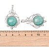 Natural Amazonite Pendants GG-CBA0251-09E-P-3