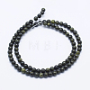 Natural Serpentine/Green Lace Stone Beads Strands G-P345-01-12mm-2