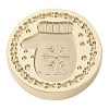 Christmas Series Wax Seal Brass Stamp Head AJEW-M037-01G-23-2