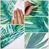 CREATCABIN 4 Sheets 4 Styles Plant PVC Self Adhesive Decorative Stickers DIY-CN0002-96-6